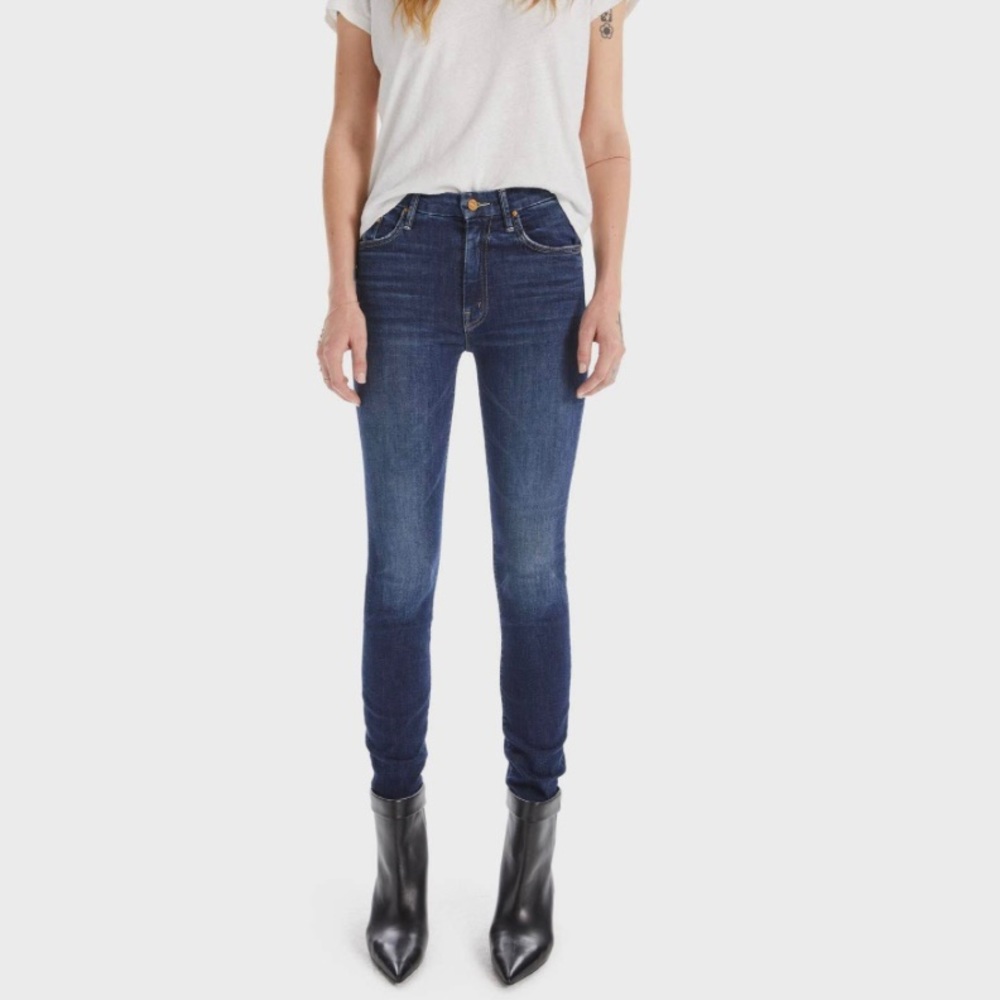 MOTHER / The Looker Dark Wash Skinny Jeans